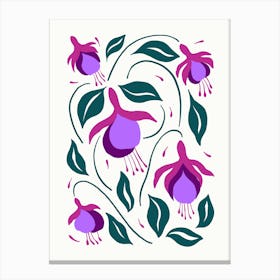 Fuchsia Flower Canvas Print