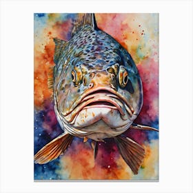 Neptune Grouper Canvas Print