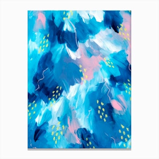Blue Aesthetic 1 Canvas Print