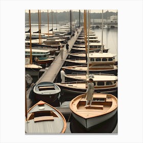 The Old Marina ~Reimagined 34 Canvas Print