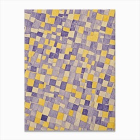 Lilac and Lemon no1 Canvas Print