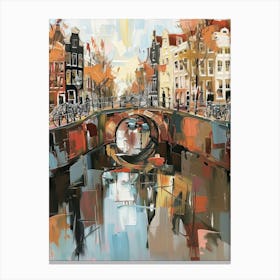 Amsterdam Bridge 6 Canvas Print