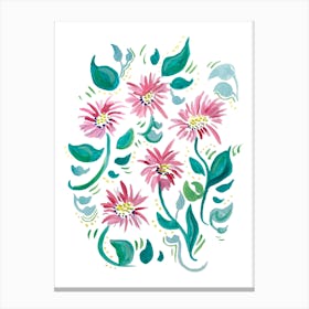 Spring Flowers Canvas Print