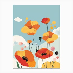 Poppies 63 Canvas Print