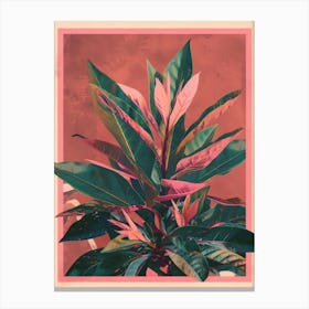 'Tropical Plant' Canvas Print