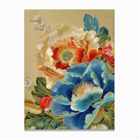 Chinese Flower Painting 80 Canvas Print