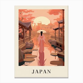 Vintage Travel Poster Japan 4 Canvas Print