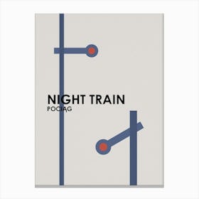 Night Train (1959) Canvas Print