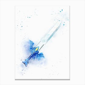 Zelda Watercolor 1 Canvas Print