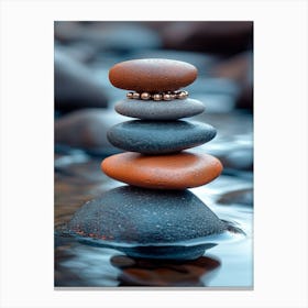 Balancing Stones 11 Canvas Print