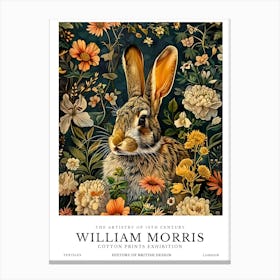 William Morris Exhibition Animals Series 35 Canvas Print