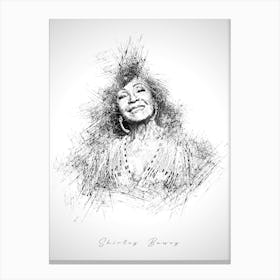 Shirley Bassey Canvas Print