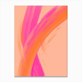 Color Strokes No 15 Canvas Print