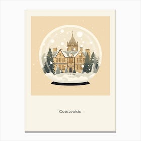 Cotswolds United Kingdom 1 Snowglobe Poster Canvas Print