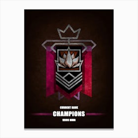 Aruni Rainbow Six 1 Canvas Print