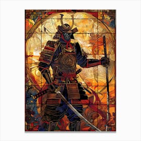 Samurai Warrior 6 Canvas Print