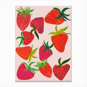 Strawberry Harvest Canvas Print