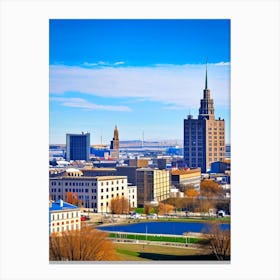 Buffalo  1 Photography Canvas Print