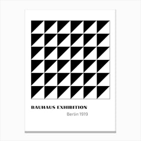 Bauhaus Exhibition Canvas Print