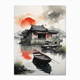 Chinese House Canvas Print Canvas Print
