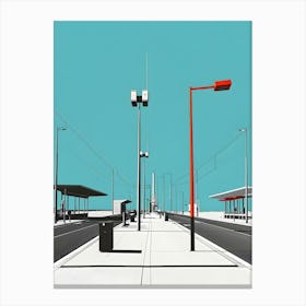 Street Lights Canvas Print