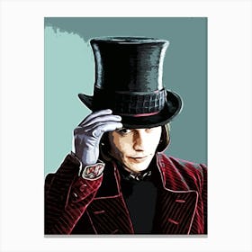 willy wonka movie 1 Canvas Print