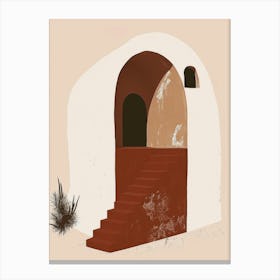 Doorway To The Desert Canvas Print