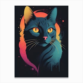 Cat Portrait 6 Canvas Print