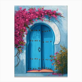 Blue Door 53 Canvas Print