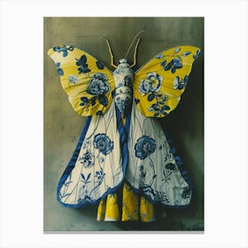 Butterfly moth Canvas Print