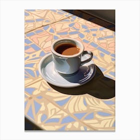 Cafe Au Lait 3 Canvas Print