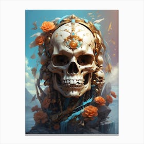 Skull Of The Gods Canvas Print