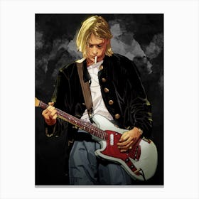 Kurt Cobain Nirvana Canvas Print