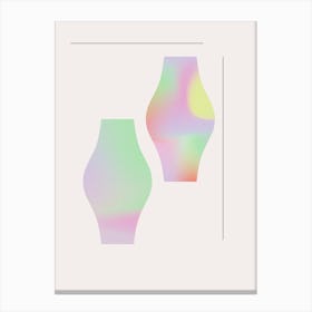 Holographic Rainbow Canvas Print