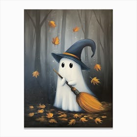 Ghost In The Woods 23 Canvas Print