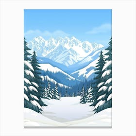 Winter Landscape 7 Canvas Print