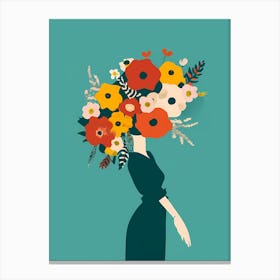 Flower Girl 6 Canvas Print