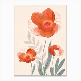 Summer Flowers II Canvas Print
