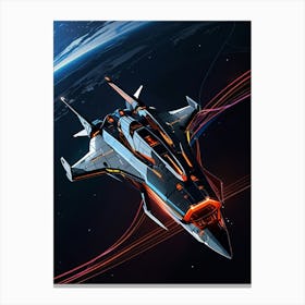 Spaceship 2 Canvas Print