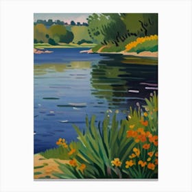 Riverside Canvas Print