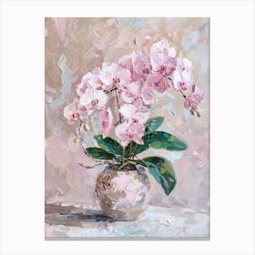 A World Of Flowers Orchid 1 Painting Canvas Print