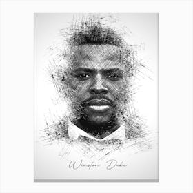 Winston Duke Canvas Print