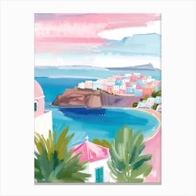 Amalfi Coast La Dolce Vita Canvas Print