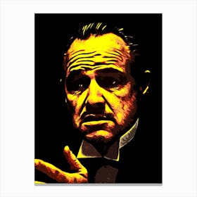 the Godfather movie 4 Canvas Print