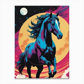 Horse In The Sky Canvas Print