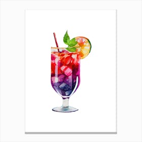 Cocktail.Las Vegas Canvas Print