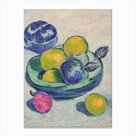 Ugli Fruit 1 Vintage Sketch Fruit Canvas Print
