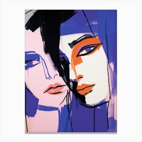 Two Women 4 Canvas Print