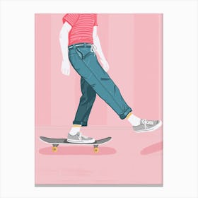 Skater Canvas Print