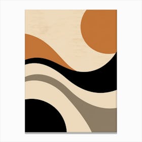 Geometric Realities; Bauhaus Fusion Canvas Print